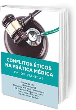 Capa do livro Conflitos Éticos na Prática Médica — Dra. Déborah Pimentel