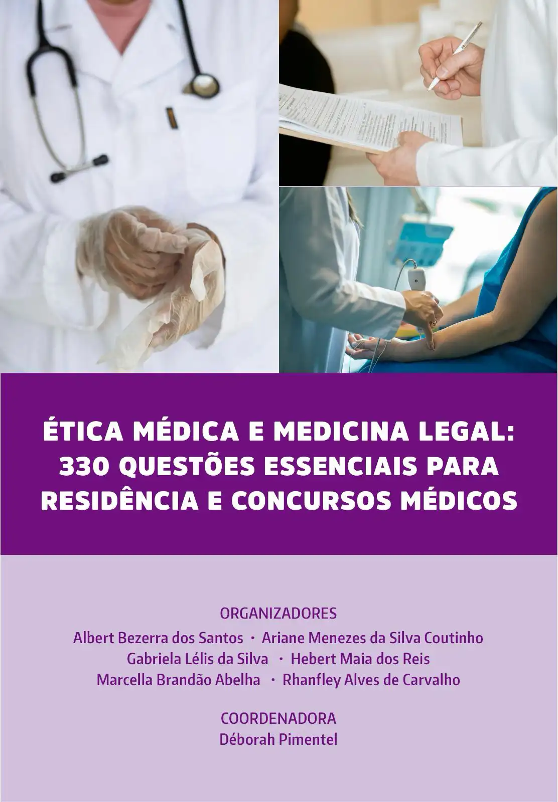 Capa do livro Ética Médica e Medicina Legal — Dra. Déborah Pimentel