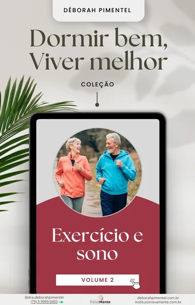 Capa — Exercício e Sono
